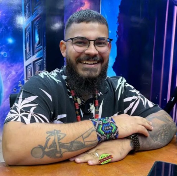 Guilherme Afif, dirigente do Espaço Pássaro Trovão